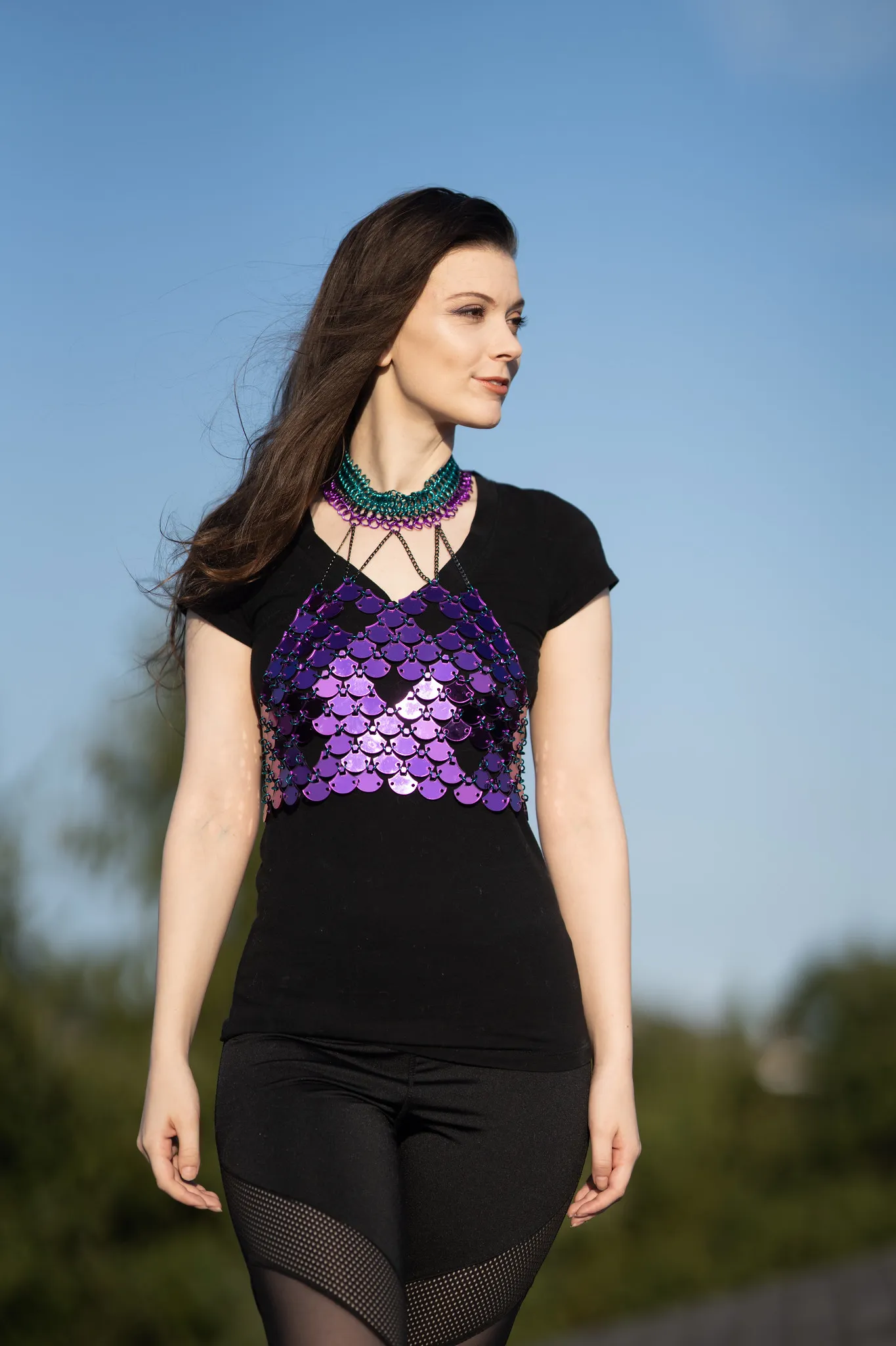 Purple Halter
